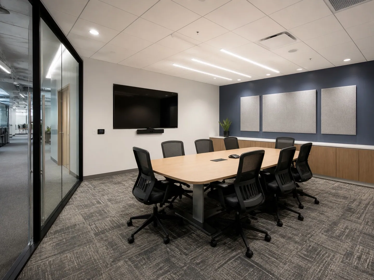 Meeting room interior