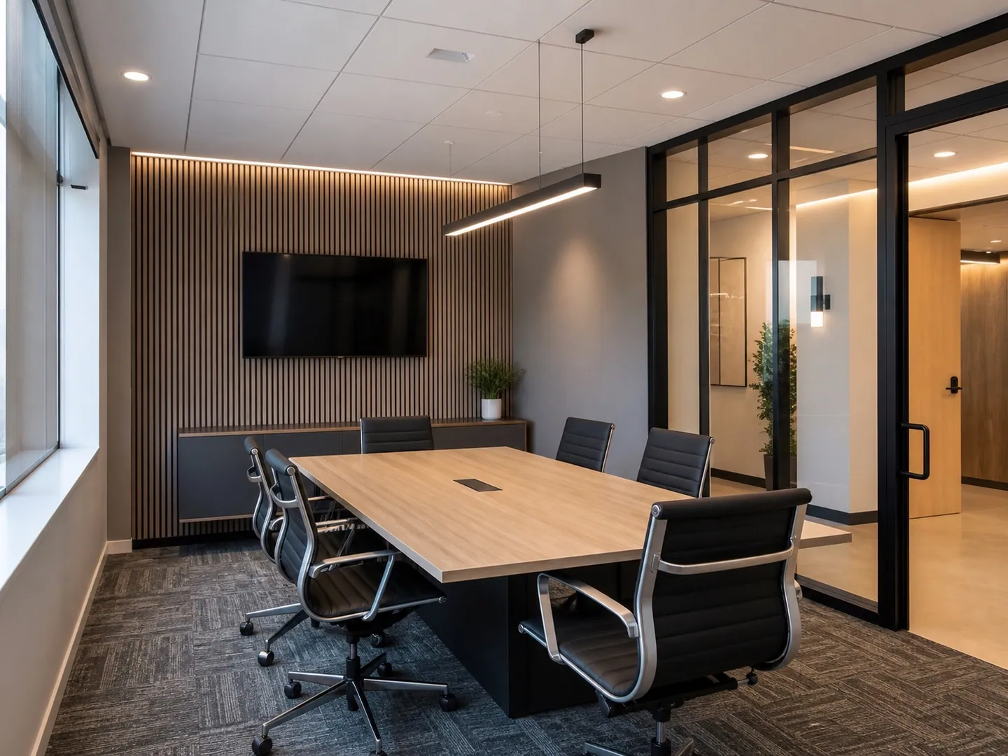 Boardroom interior