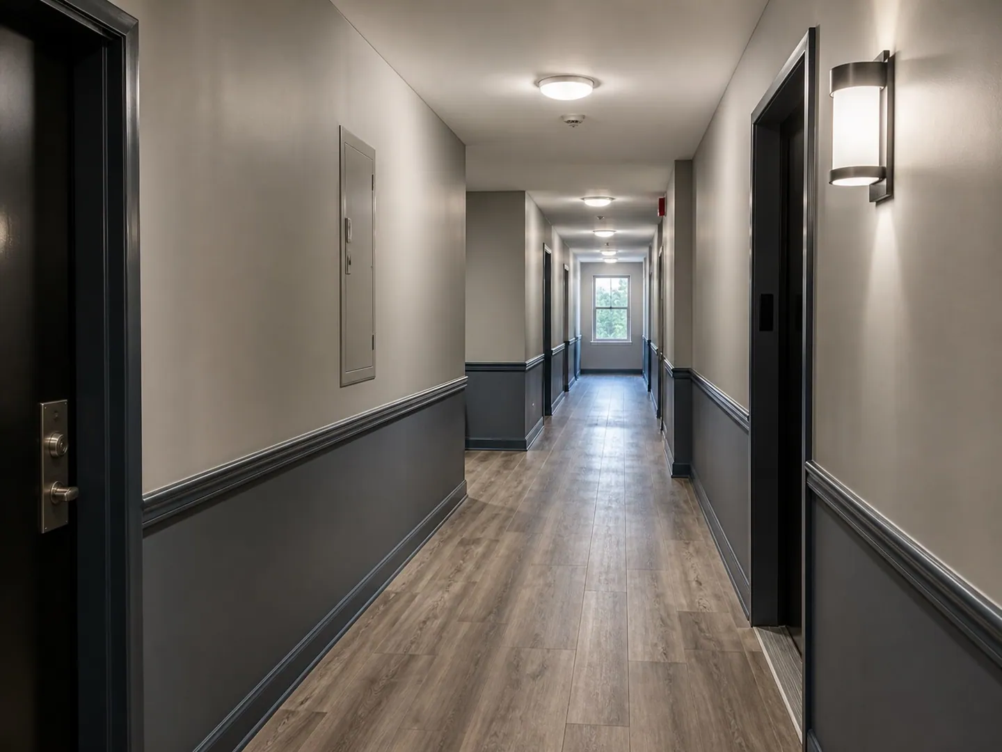 Apartment property corridor