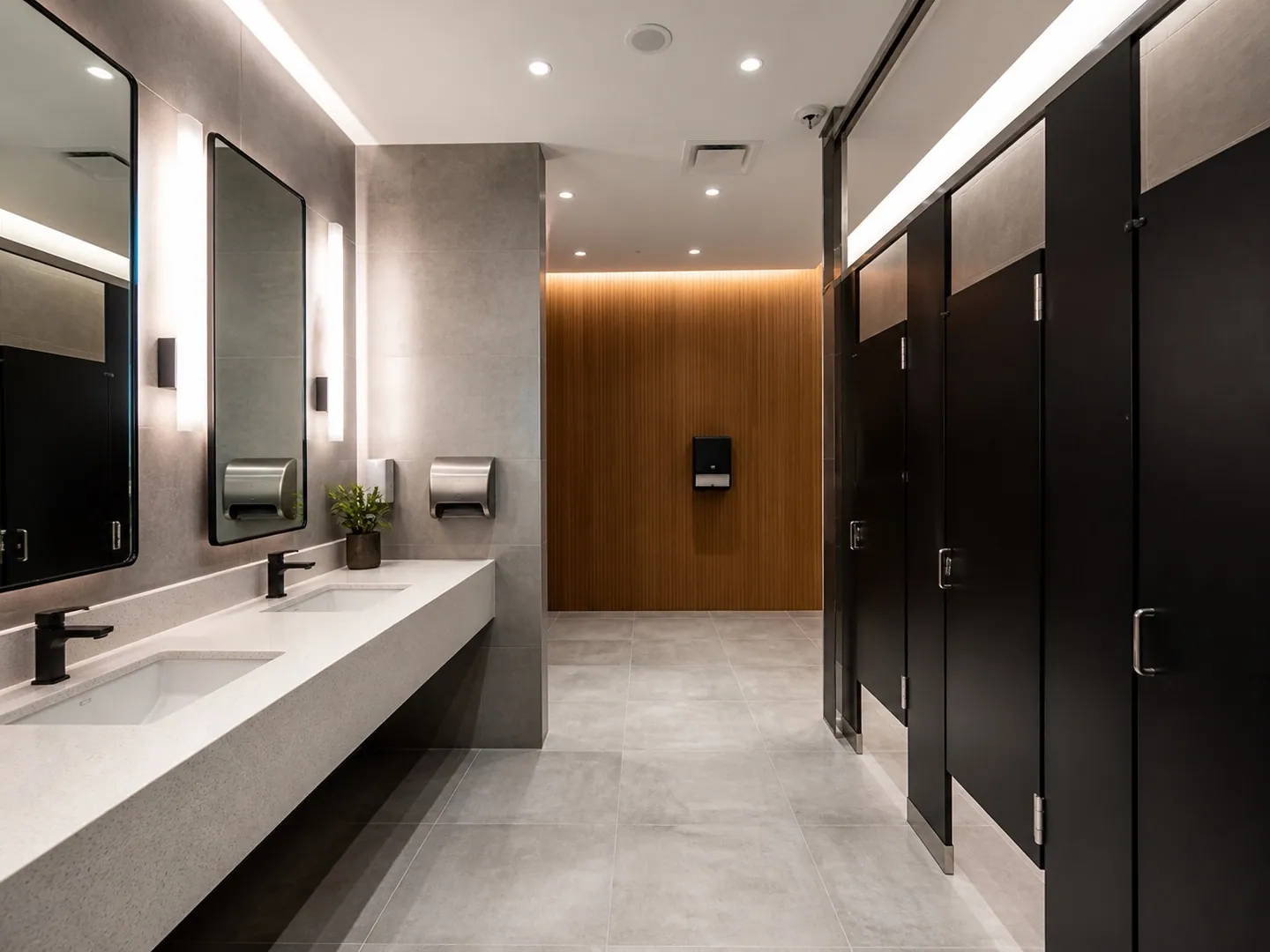 Office restroom renovation