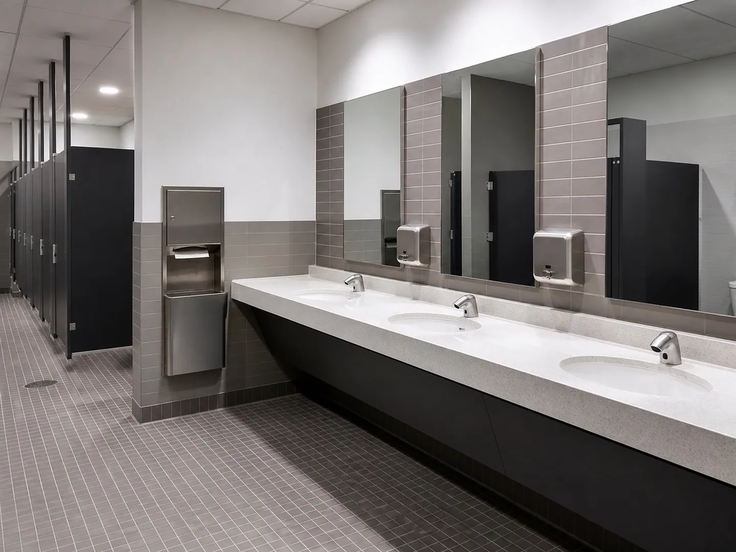 Wash area details